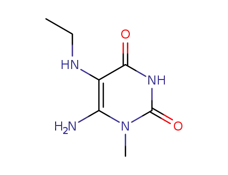 6-Amino-5-ethylamino-1-methyl-1H-pyrimidine-2,4-dione