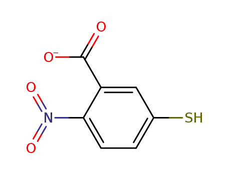 2-nitro-5-mercaptobenzoic acid anion