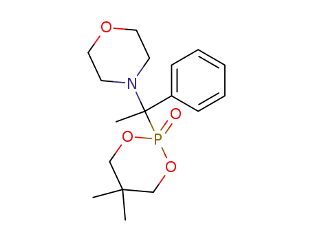 5,5-dimethyl-2-(1-morpholino-1-phenylethyl)-2-oxo-1,3,2-dioxaphosphorinane