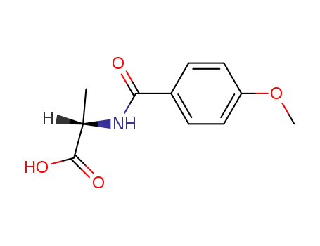 (S)-2-(4-methoxybenzamido) propanoic acid