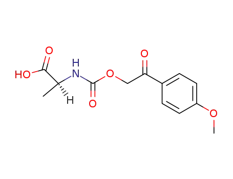 (S)-2-[2-(4-Methoxy-phenyl)-2-oxo-ethoxycarbonylamino]-propionic acid