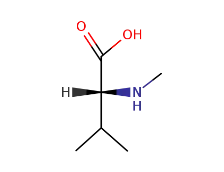 (-)-α-methylamino-β-methylbutyric acid